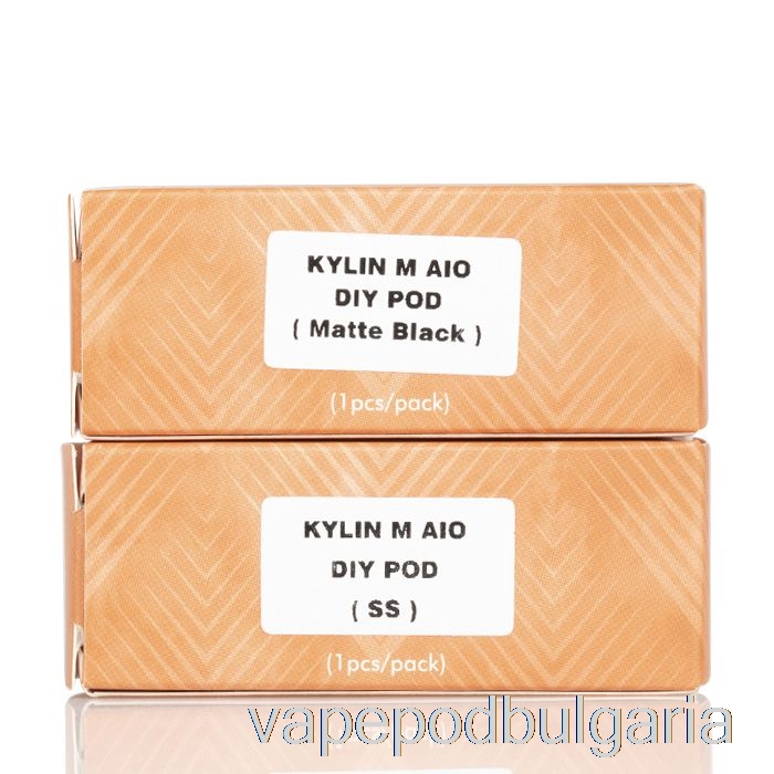 Vape Течности Vandy Vape Kylin M Aio Replacement Pods 2.5ml Pre-build Coil Pods - неръждаема стомана